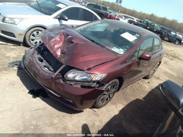 Photo 1 VIN: 19XFB2F86DE094153 - HONDA CIVIC SDN 