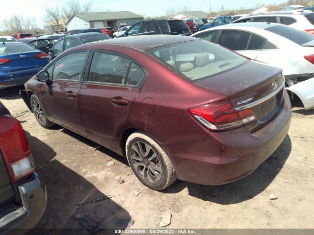 Photo 2 VIN: 19XFB2F86DE094153 - HONDA CIVIC SDN 