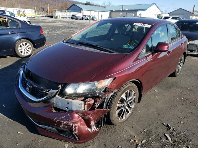 Photo 1 VIN: 19XFB2F86DE233763 - HONDA CIVIC EX 