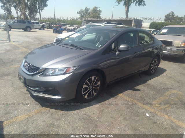 Photo 1 VIN: 19XFB2F86DE262843 - HONDA CIVIC SDN 