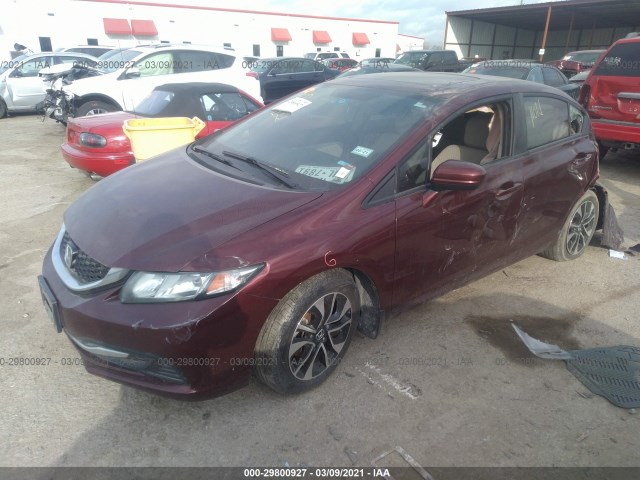 Photo 1 VIN: 19XFB2F86EE050817 - HONDA CIVIC SEDAN 