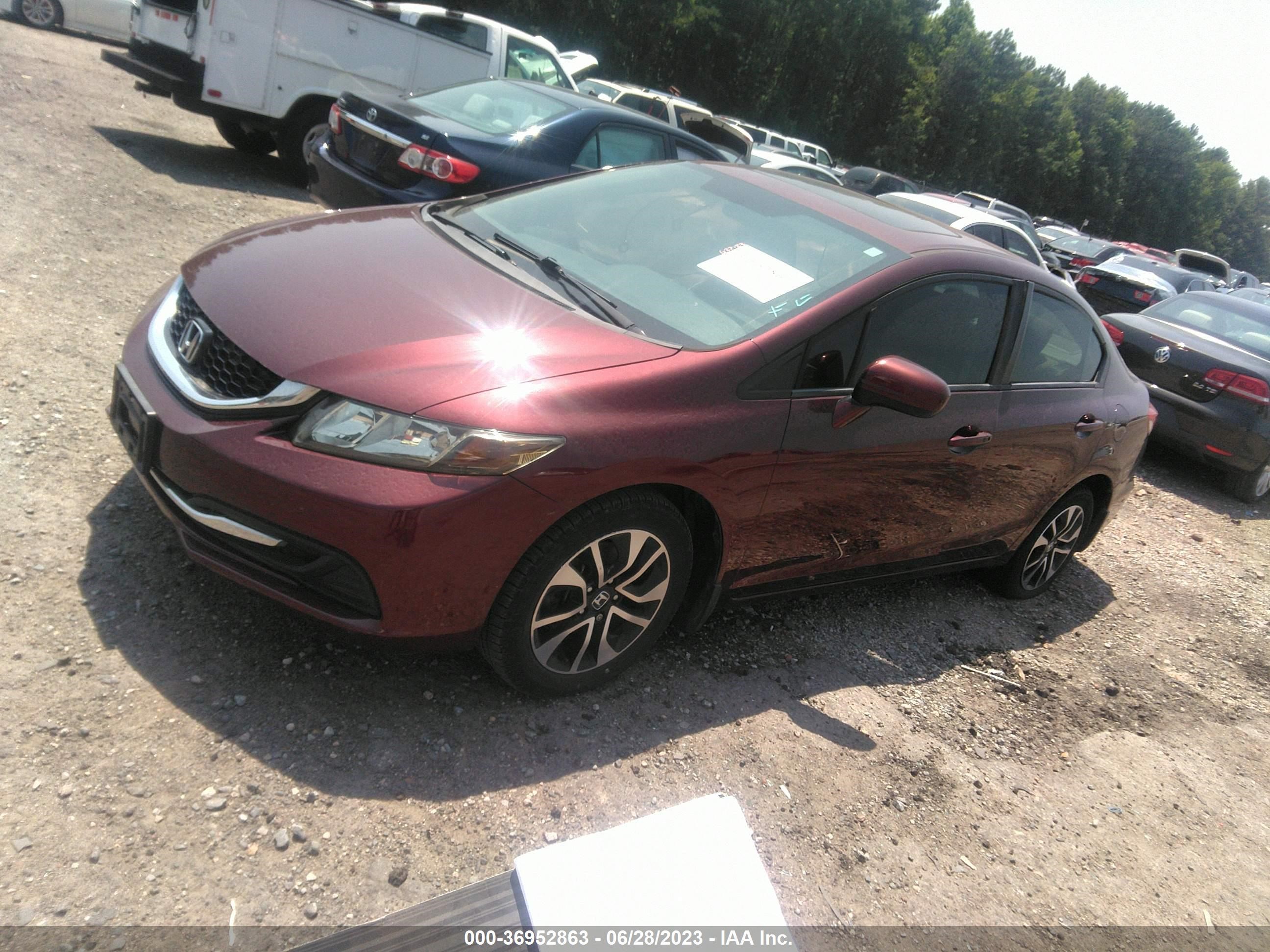 Photo 1 VIN: 19XFB2F86EE232338 - HONDA CIVIC 