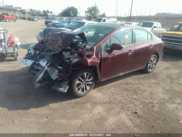 Photo 1 VIN: 19XFB2F86FE073368 - HONDA CIVIC SEDAN 