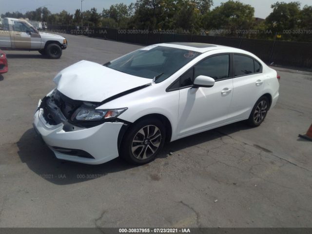 Photo 1 VIN: 19XFB2F86FE247875 - HONDA CIVIC SEDAN 