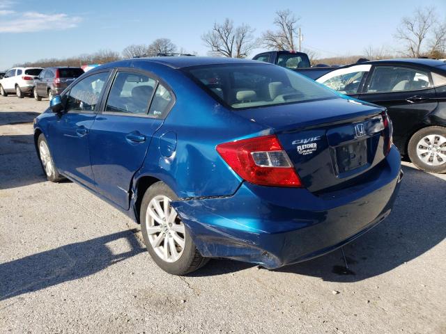 Photo 2 VIN: 19XFB2F87CE080843 - HONDA CIVIC EX 