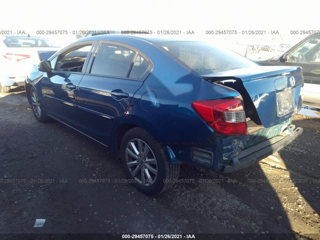 Photo 2 VIN: 19XFB2F87CE302250 - HONDA CIVIC SDN 