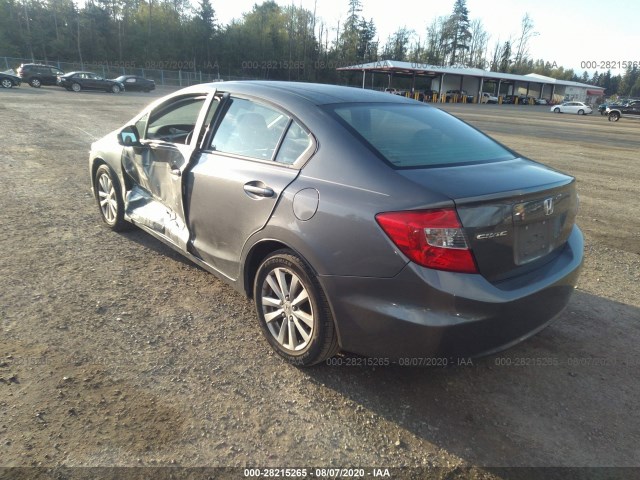 Photo 2 VIN: 19XFB2F87CE348841 - HONDA CIVIC SDN 