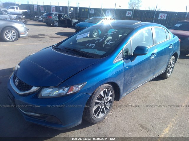 Photo 1 VIN: 19XFB2F87DE039257 - HONDA CIVIC SDN 