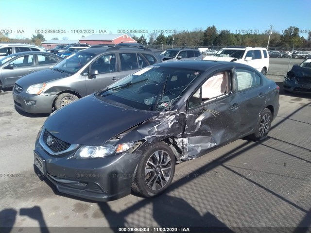 Photo 1 VIN: 19XFB2F87DE256372 - HONDA CIVIC SDN 