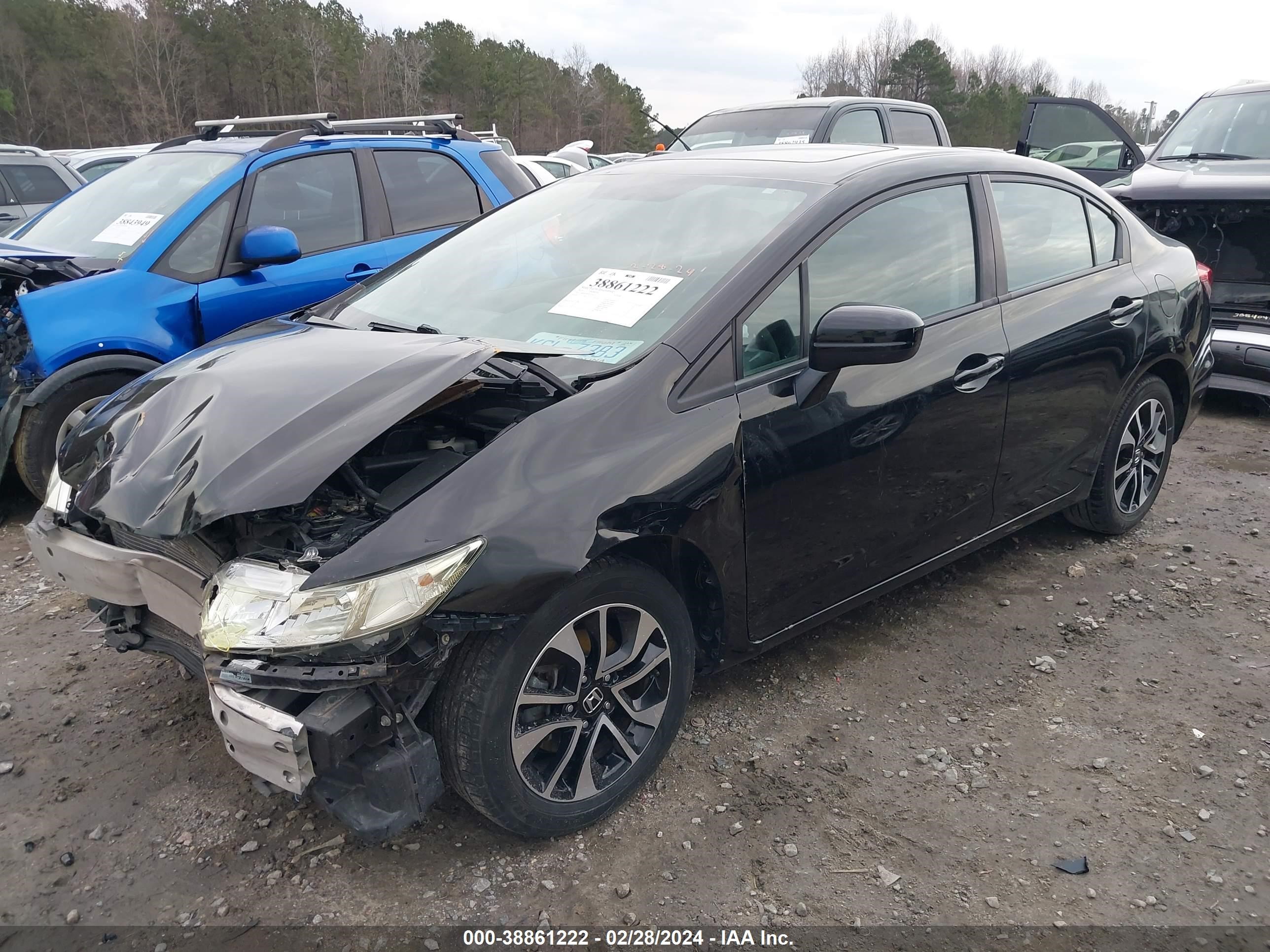 Photo 1 VIN: 19XFB2F87EE074222 - HONDA CIVIC 