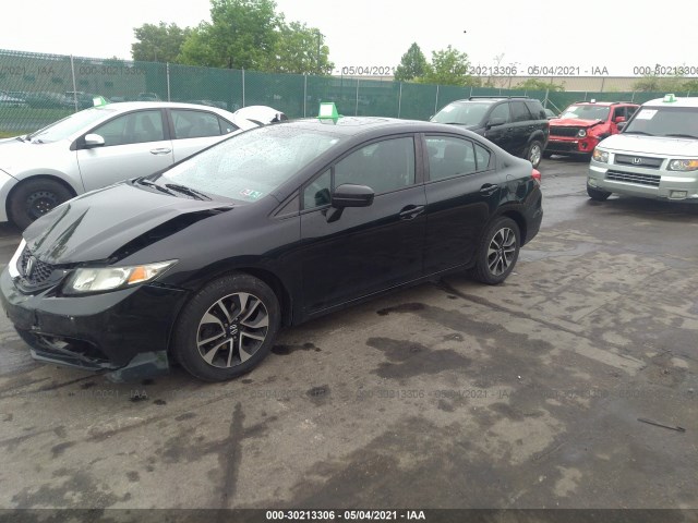 Photo 1 VIN: 19XFB2F87EE248550 - HONDA CIVIC SEDAN 