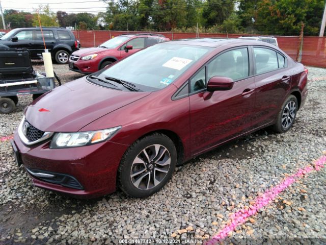 Photo 1 VIN: 19XFB2F87FE244001 - HONDA CIVIC SEDAN 