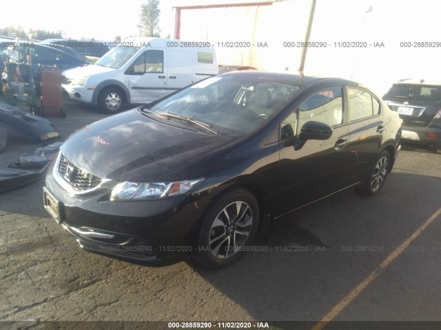 Photo 1 VIN: 19XFB2F87FE251868 - HONDA CIVIC SEDAN 