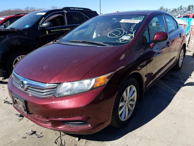 Photo 1 VIN: 19XFB2F88CE385235 - HONDA CIVIC EX 