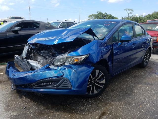 Photo 1 VIN: 19XFB2F88DE032317 - HONDA CIVIC EX 