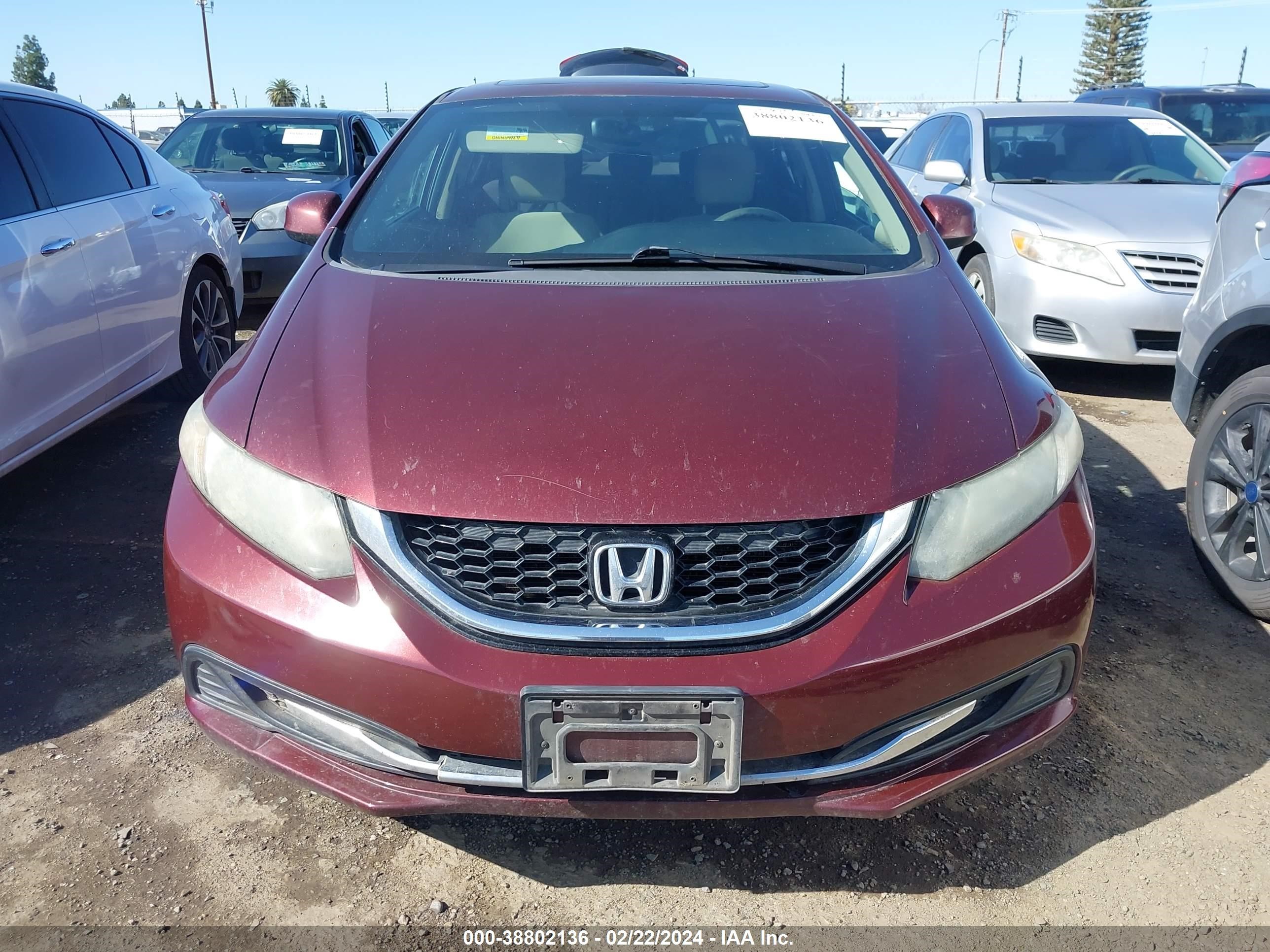 Photo 11 VIN: 19XFB2F88DE270927 - HONDA CIVIC 