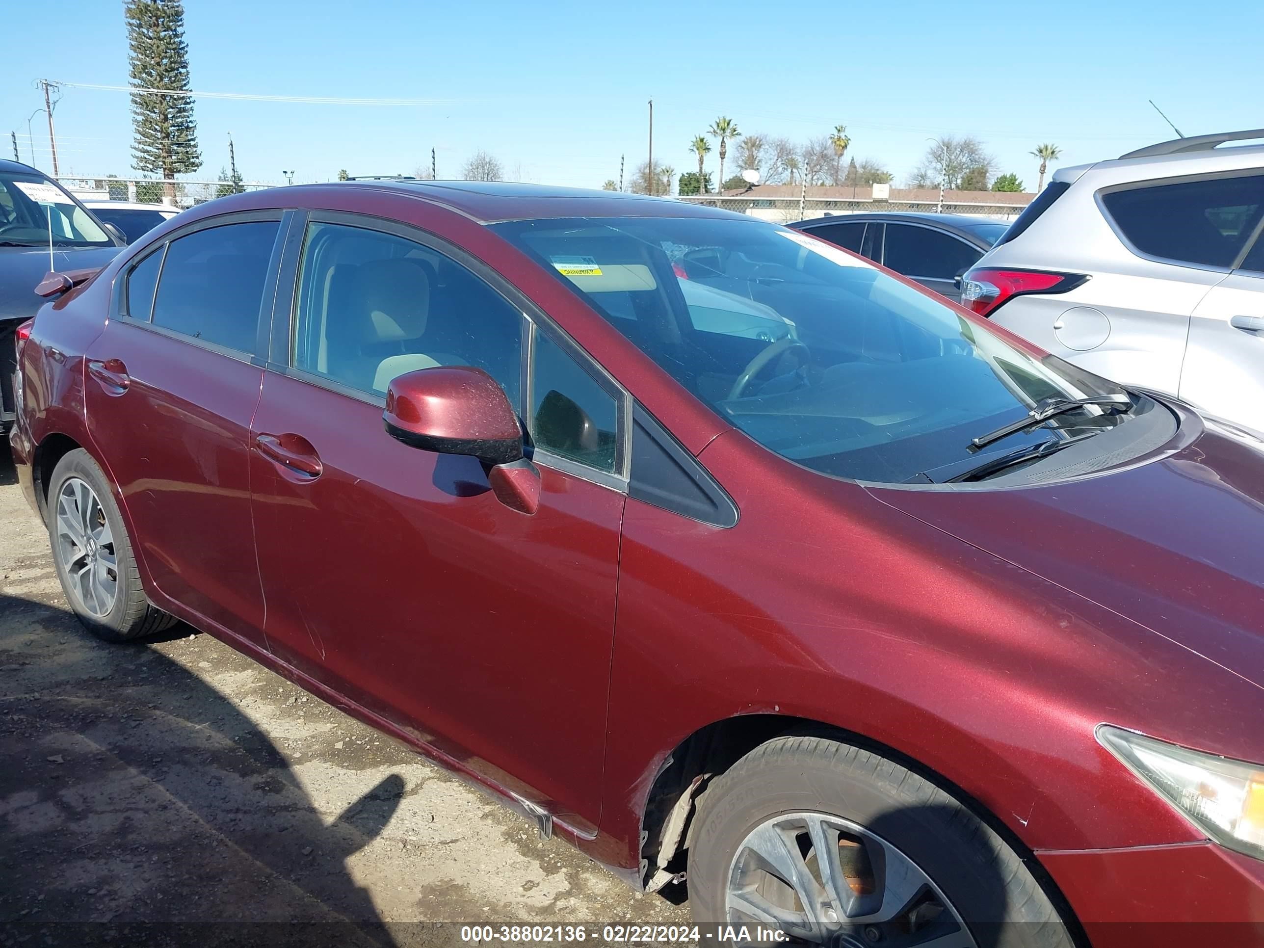 Photo 12 VIN: 19XFB2F88DE270927 - HONDA CIVIC 