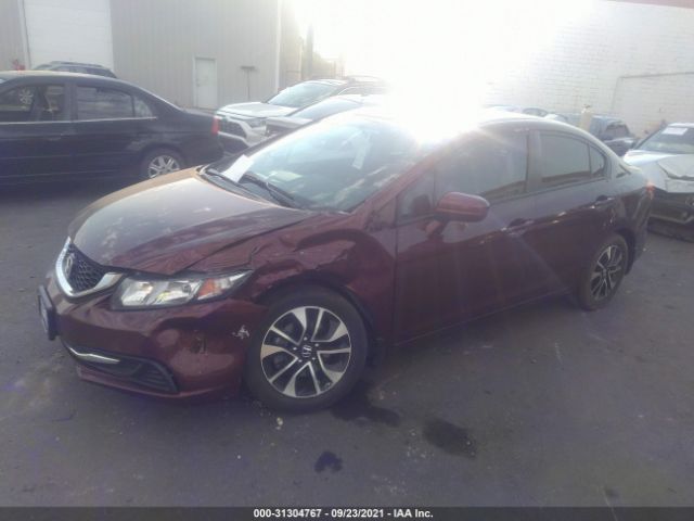 Photo 1 VIN: 19XFB2F88EE000582 - HONDA CIVIC SEDAN 