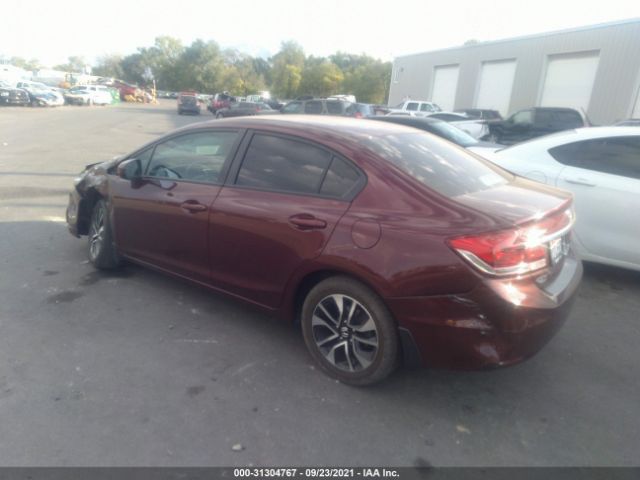 Photo 2 VIN: 19XFB2F88EE000582 - HONDA CIVIC SEDAN 