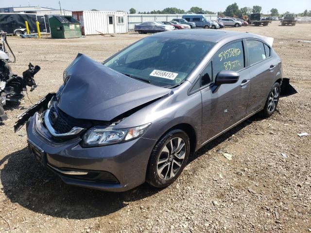 Photo 1 VIN: 19XFB2F88EE048681 - HONDA CIVIC EX 