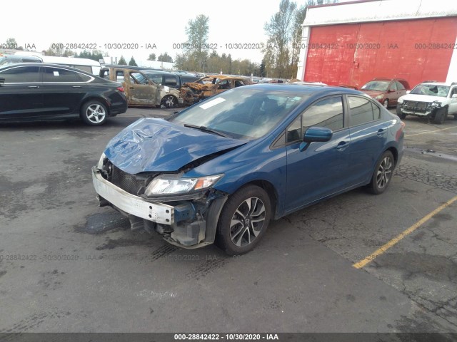 Photo 1 VIN: 19XFB2F88EE055646 - HONDA CIVIC SEDAN 