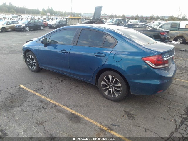 Photo 2 VIN: 19XFB2F88EE055646 - HONDA CIVIC SEDAN 