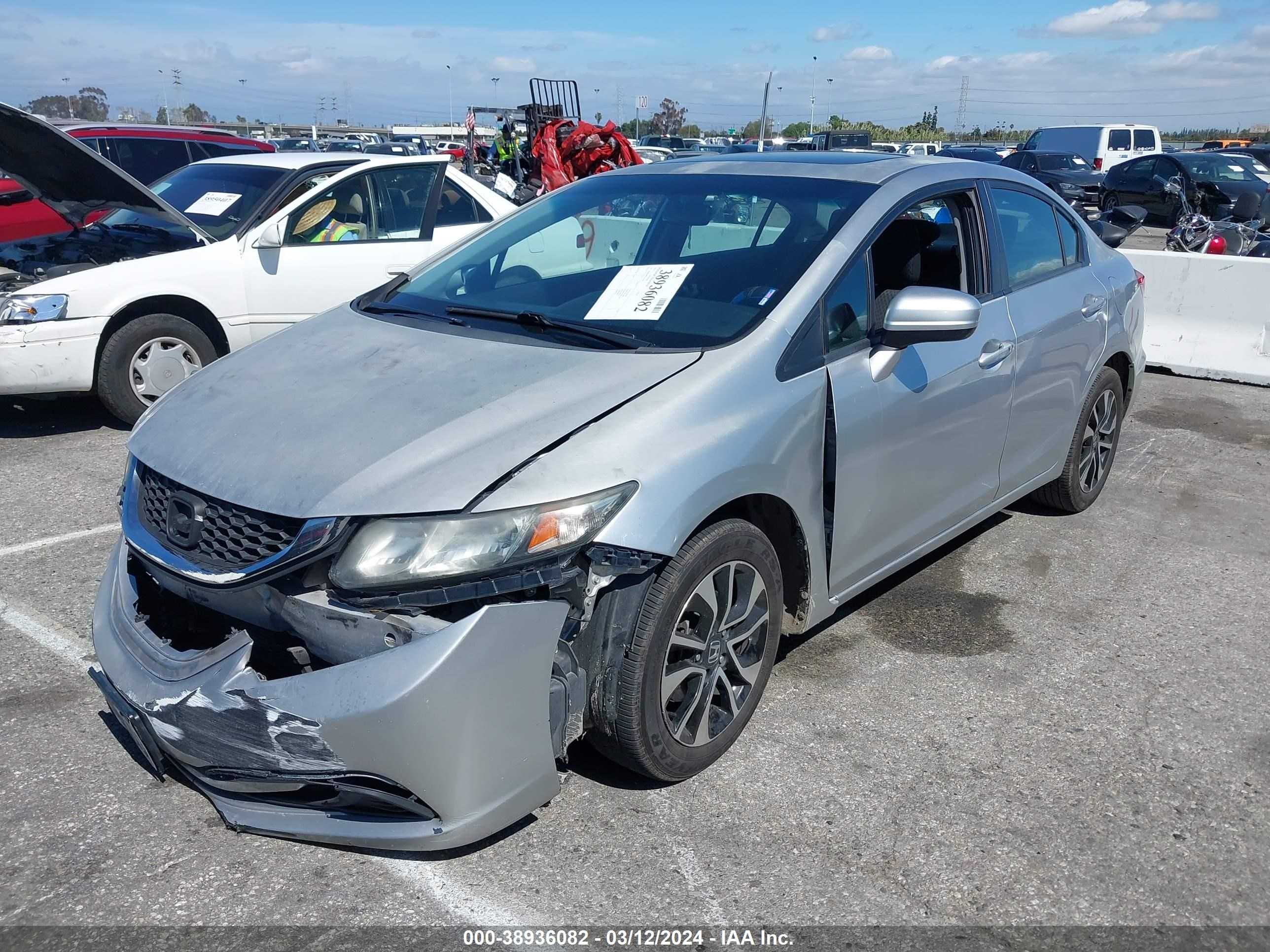 Photo 1 VIN: 19XFB2F88EE251442 - HONDA CIVIC 