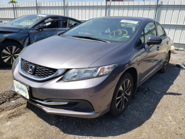 Photo 1 VIN: 19XFB2F88FE038590 - HONDA CIVIC EX 