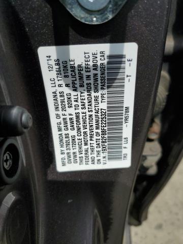 Photo 11 VIN: 19XFB2F88FE225327 - HONDA CIVIC 