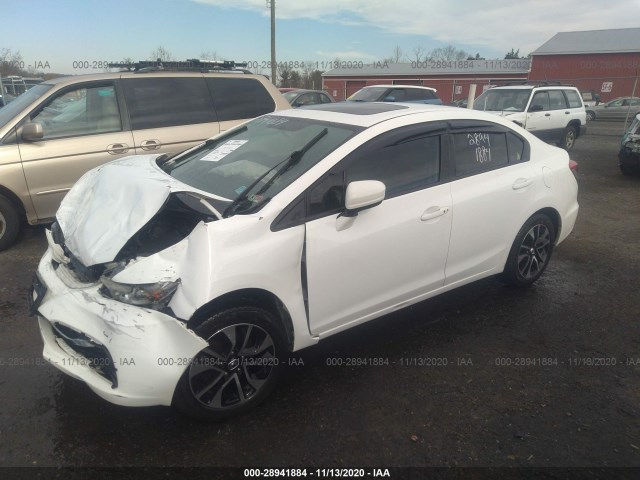 Photo 1 VIN: 19XFB2F88FE237154 - HONDA CIVIC SEDAN 