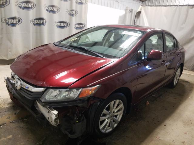 Photo 1 VIN: 19XFB2F89CE003956 - HONDA CIVIC EX 