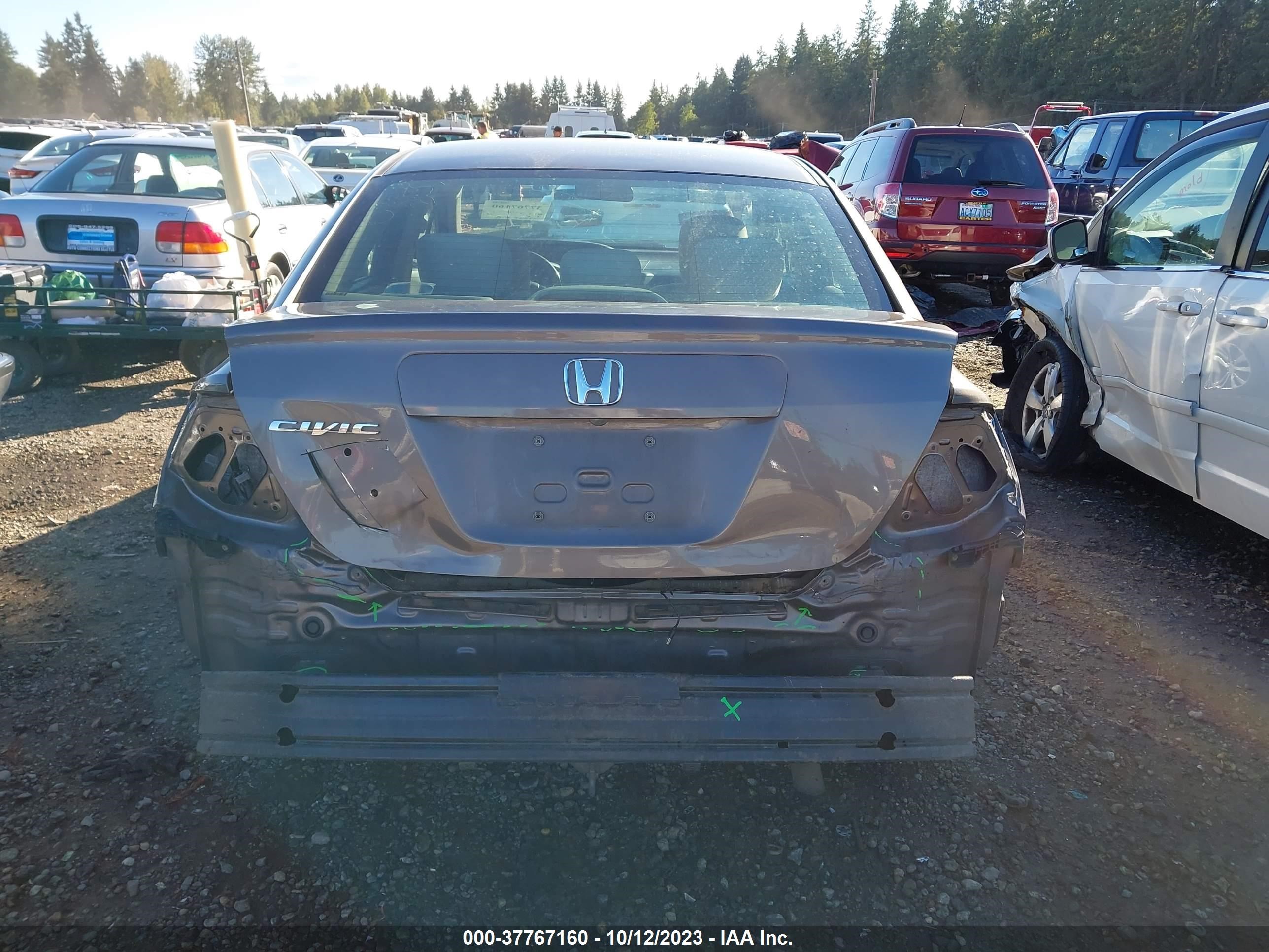 Photo 5 VIN: 19XFB2F89CE313234 - HONDA CIVIC 