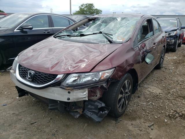 Photo 1 VIN: 19XFB2F89DE062121 - HONDA CIVIC EX 