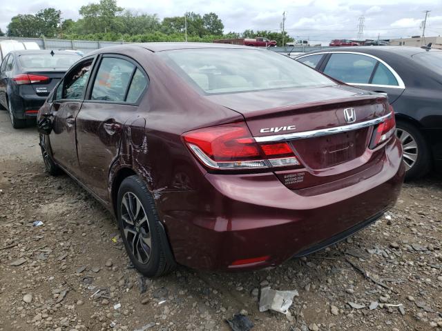 Photo 2 VIN: 19XFB2F89DE062121 - HONDA CIVIC EX 