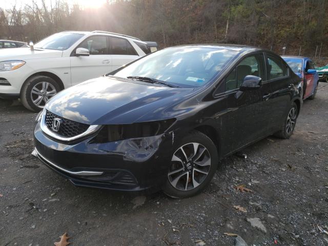 Photo 1 VIN: 19XFB2F89DE220263 - HONDA CIVIC EX 