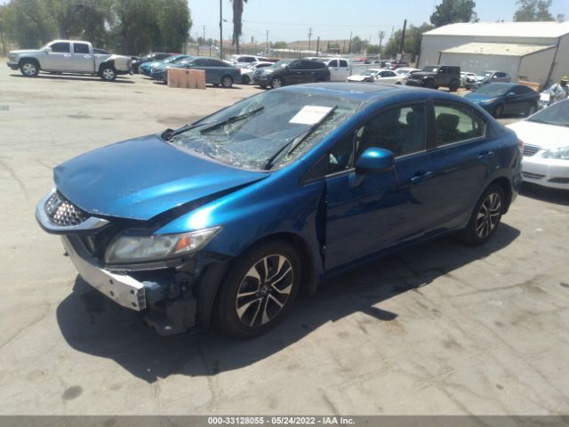 Photo 1 VIN: 19XFB2F89DE254073 - HONDA CIVIC SDN 