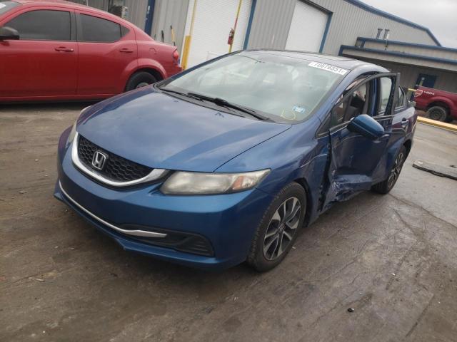 Photo 1 VIN: 19XFB2F89EE037317 - HONDA CIVIC EX 