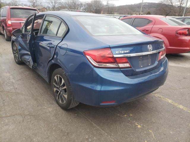 Photo 2 VIN: 19XFB2F89EE037317 - HONDA CIVIC EX 