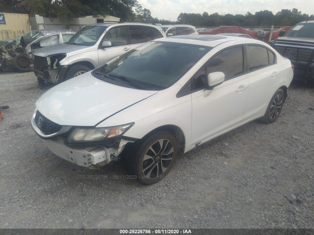 Photo 1 VIN: 19XFB2F89EE040394 - HONDA CIVIC SEDAN 