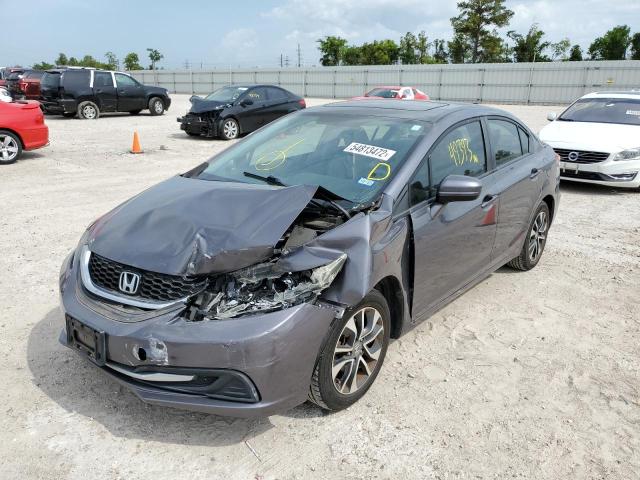 Photo 1 VIN: 19XFB2F89EE086386 - HONDA CIVIC EX 