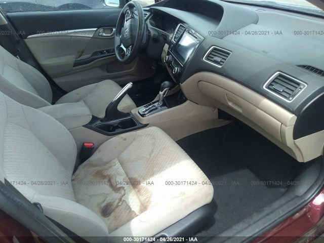 Photo 4 VIN: 19XFB2F89FE244100 - HONDA CIVIC SEDAN 