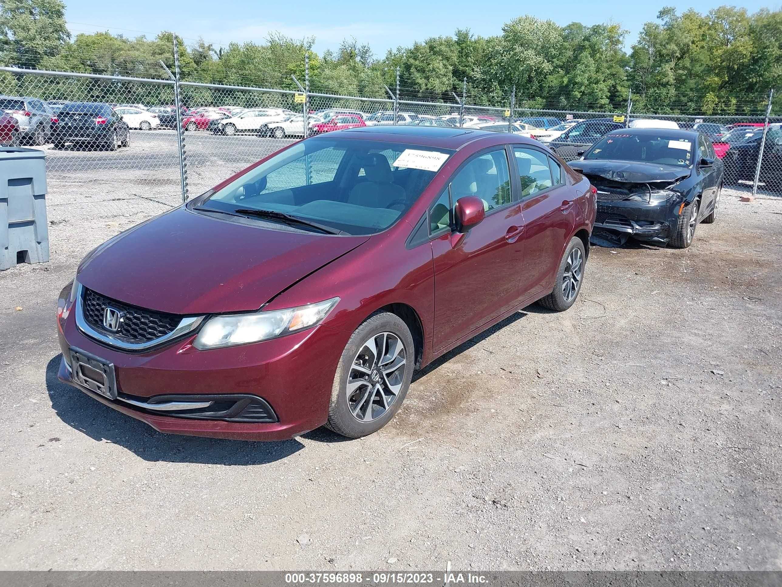 Photo 1 VIN: 19XFB2F8XDE010772 - HONDA CIVIC 