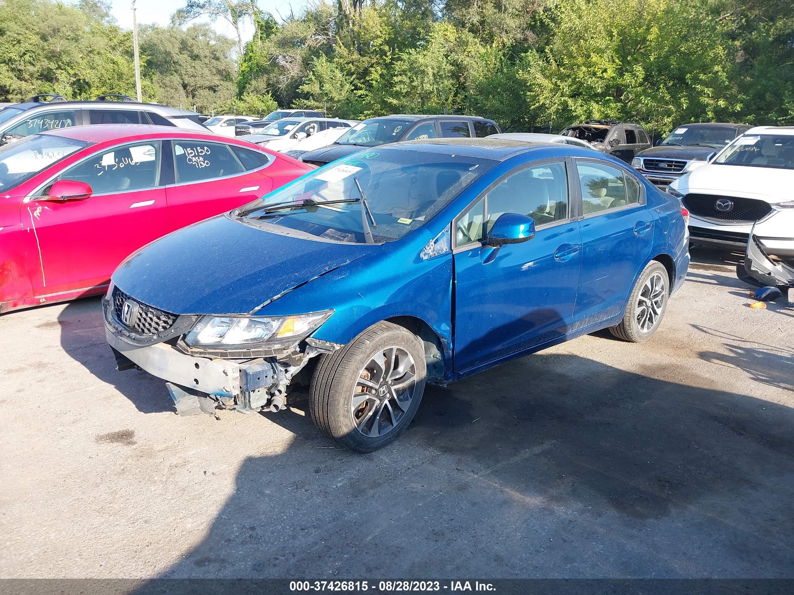 Photo 1 VIN: 19XFB2F8XDE049930 - HONDA CIVIC 