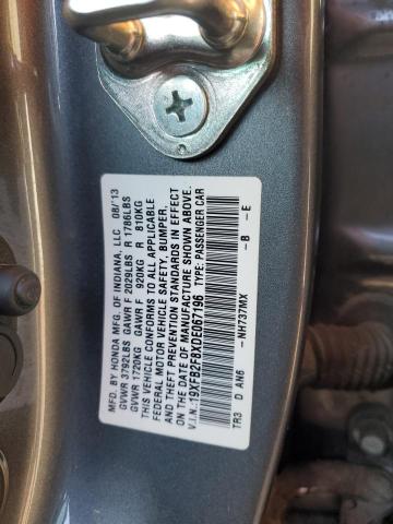 Photo 12 VIN: 19XFB2F8XDE067196 - HONDA CIVIC 