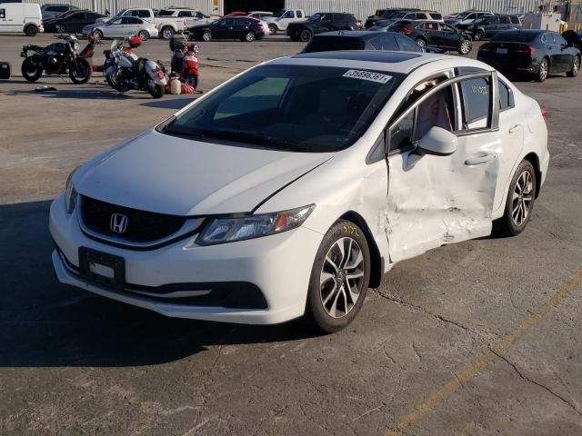 Photo 1 VIN: 19XFB2F8XDE266183 - HONDA CIVIC EX 