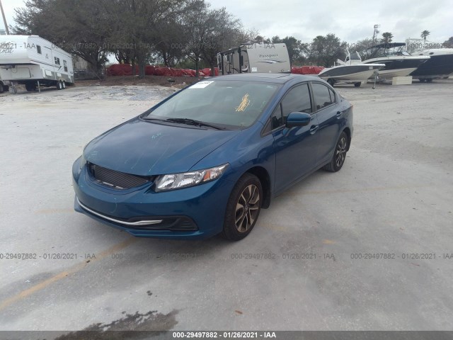 Photo 1 VIN: 19XFB2F8XEE016380 - HONDA CIVIC SEDAN 