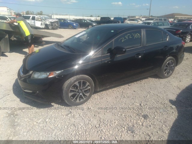 Photo 1 VIN: 19XFB2F8XEE052277 - HONDA CIVIC SEDAN 