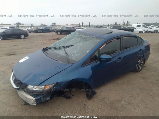 Photo 1 VIN: 19XFB2F8XEE250860 - HONDA CIVIC SEDAN 