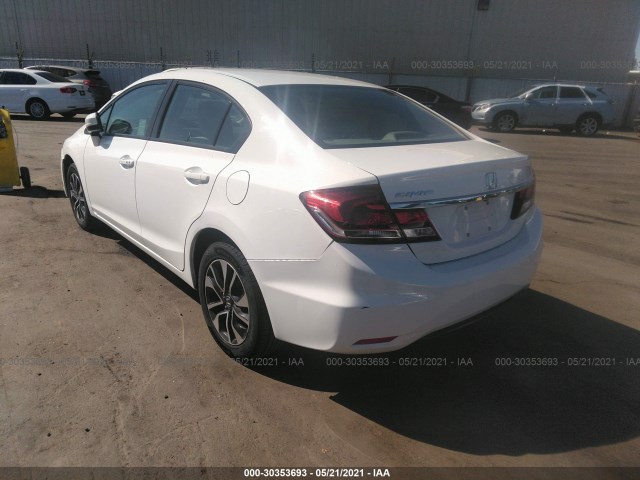 Photo 2 VIN: 19XFB2F8XFE286372 - HONDA CIVIC SEDAN 