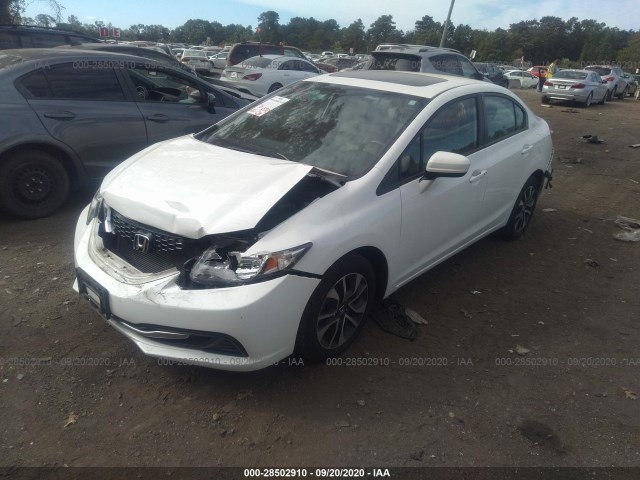 Photo 1 VIN: 19XFB2F8XFE291359 - HONDA CIVIC SEDAN 